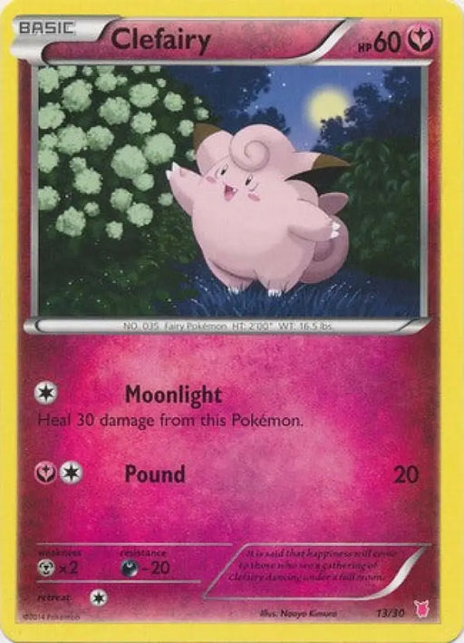 Clefairy (13/30) [XY: Trainer Kit 1 - Wigglytuff] - Pokemon Single