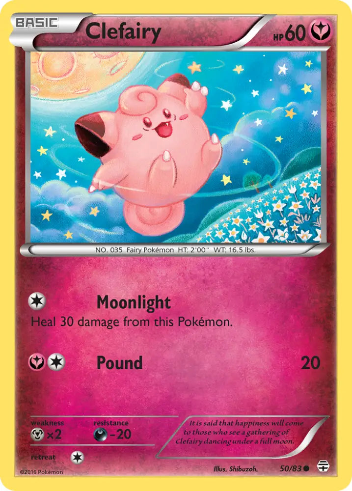 Clefairy (50/83) [XY: Generations] - Pokemon Single
