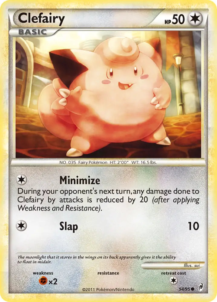 Clefairy (54/95) [HeartGold & SoulSilver: Call of Legends] - Pokemon Single
