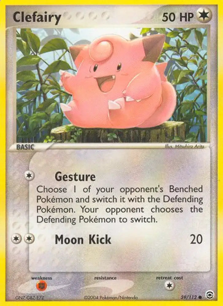 Clefairy (59/112) [EX: FireRed & LeafGreen] - Pokemon Single