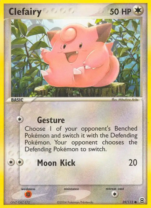 Clefairy (59/112) [EX: FireRed & LeafGreen] - Pokemon Single