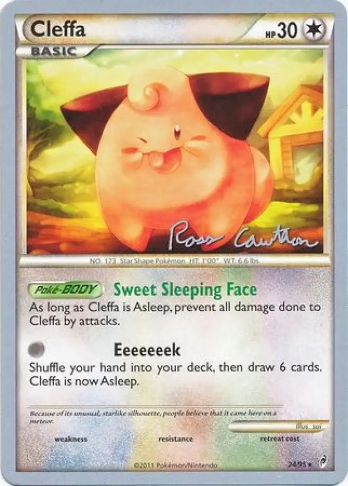 Cleffa (24/95) (The Truth - Ross Cawthon) [World Championships 2011] - Pokemon Single