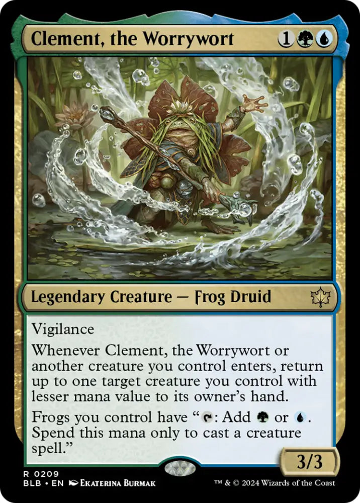 Clement the Worrywort [Bloomburrow] - MTG Single