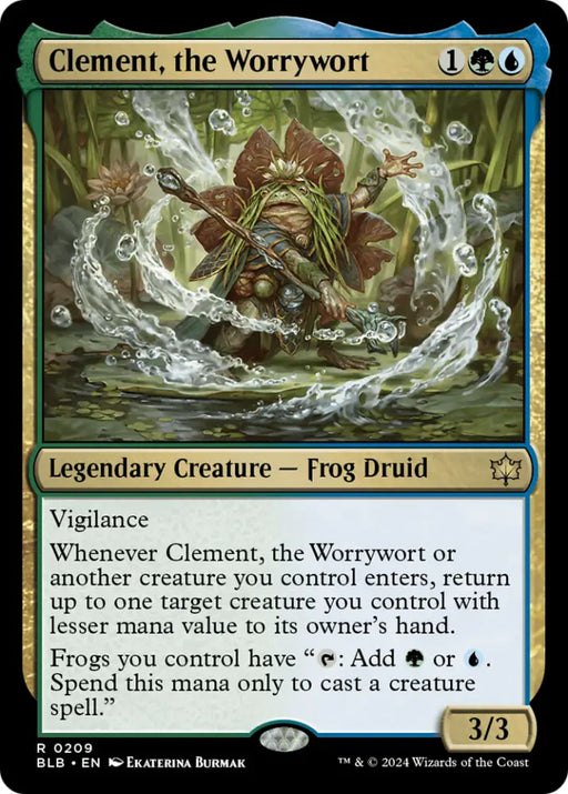 Clement the Worrywort [Bloomburrow] - MTG Single