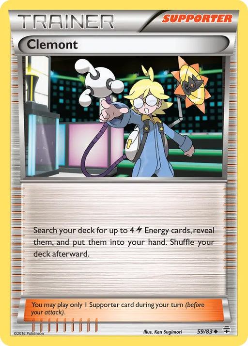 Clemont (59/83) [XY: Generations] - Pokemon Single