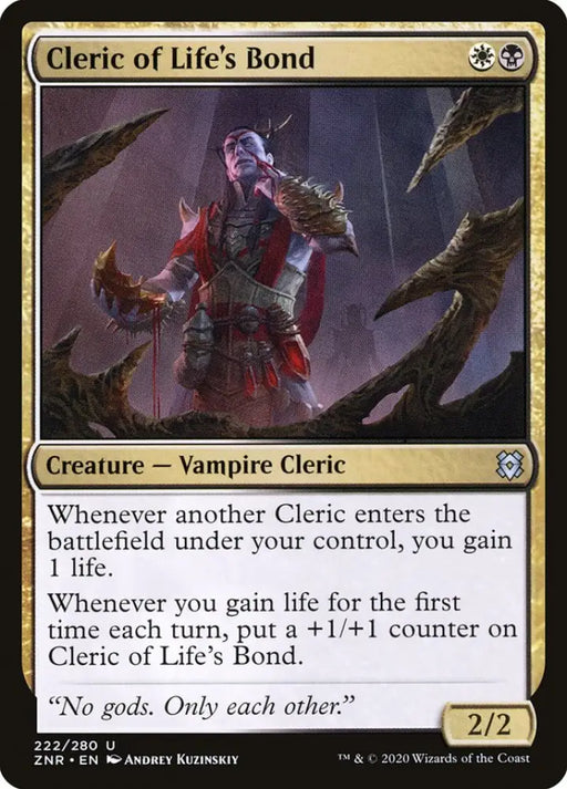 Cleric of Life’s Bond [Zendikar Rising] - MTG Single