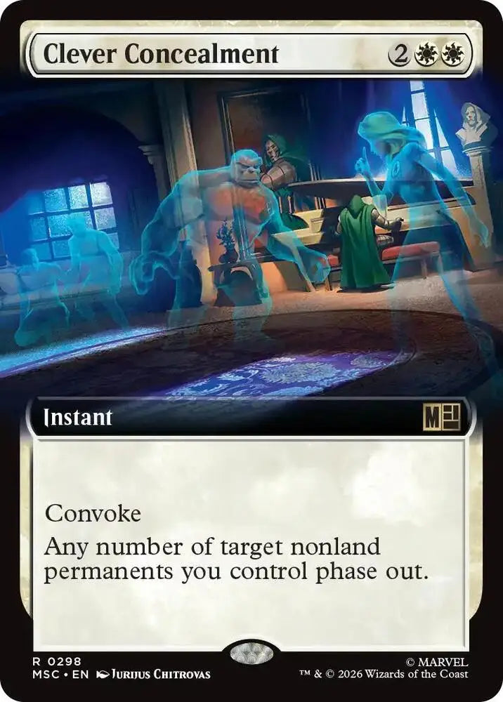 Clever Concealment (Extended Art) (298) [Marvel Super Heroes Commander]