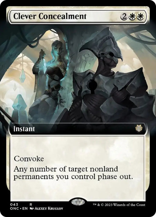 Clever Concealment (Extended Art) [Phyrexia: All Will Be One Commander] - MTG Single