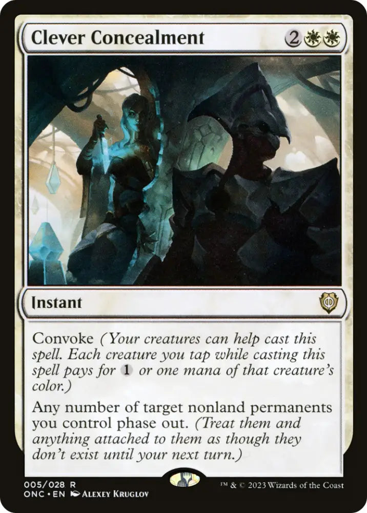 Clever Concealment [Phyrexia: All Will Be One Commander] - MTG Single