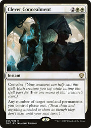 Clever Concealment [Phyrexia: All Will Be One Commander] - MTG Single