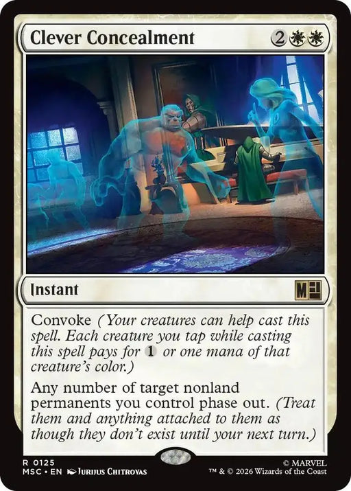 Clever Concealment (Surge Foil) (125) [Marvel Super Heroes Commander]