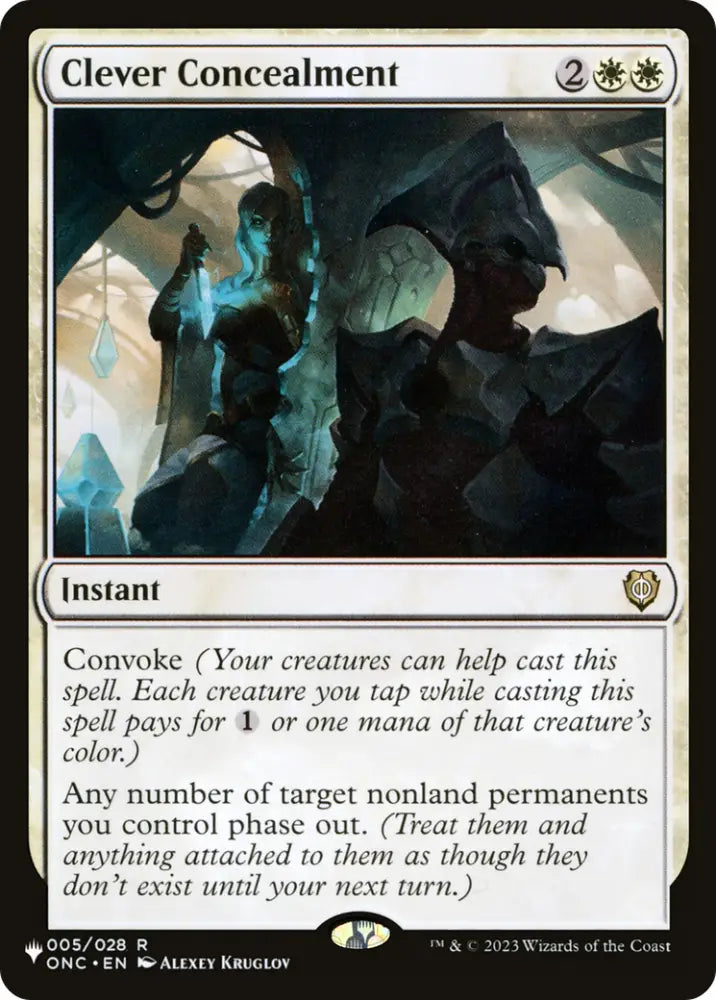 Clever Concealment [The List] - MTG Single