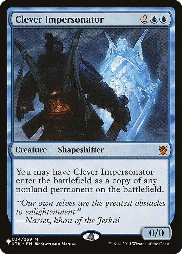 Clever Impersonator [The List] - MTG Single