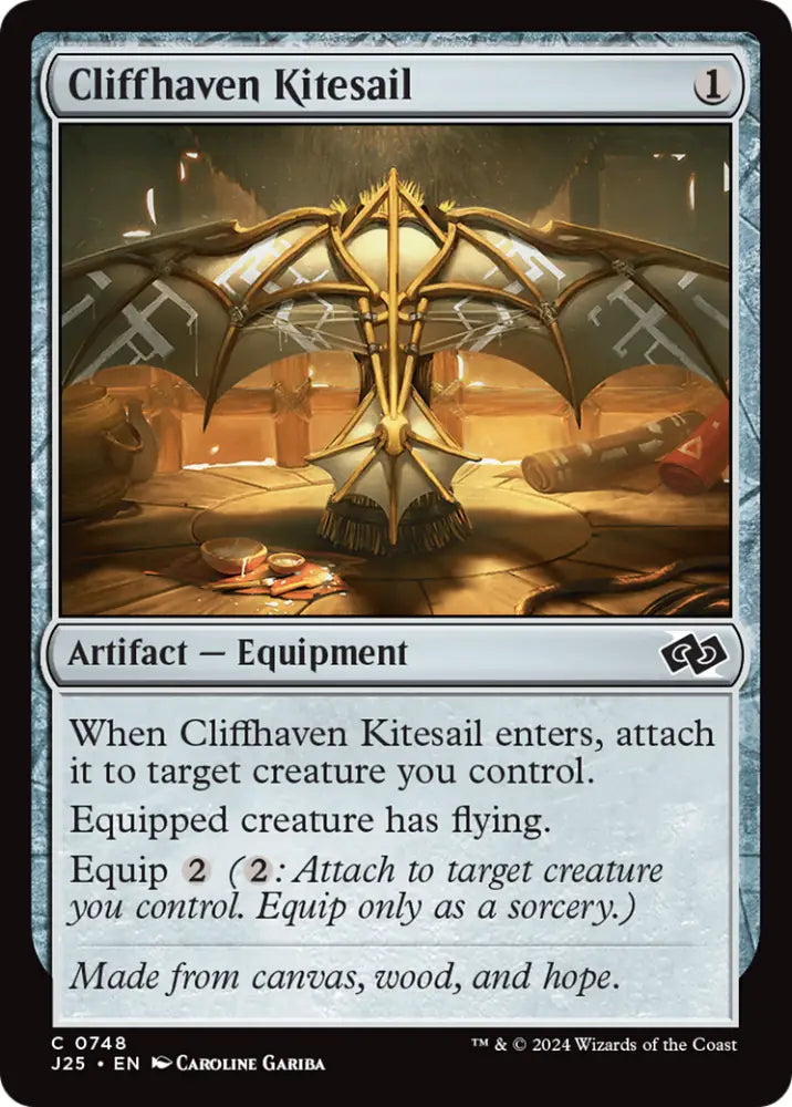 Cliffhaven Kitesail [Foundations Jumpstart] - MTG Single