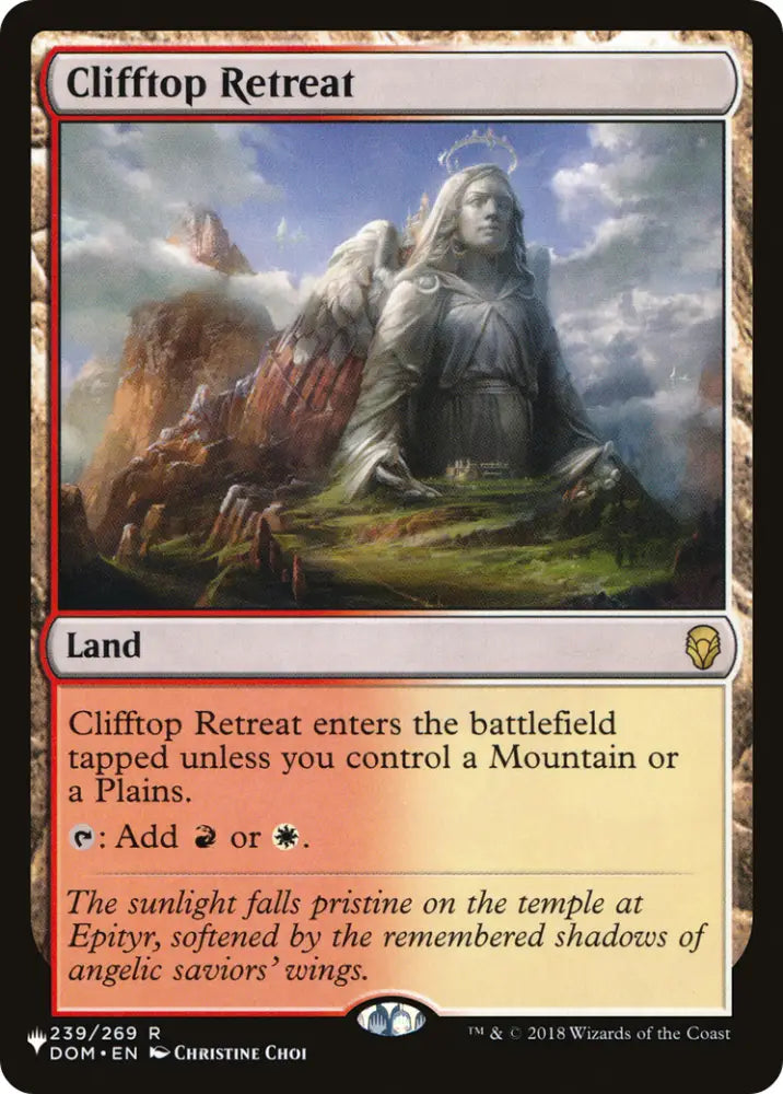 Clifftop Retreat [The List] - MTG Single
