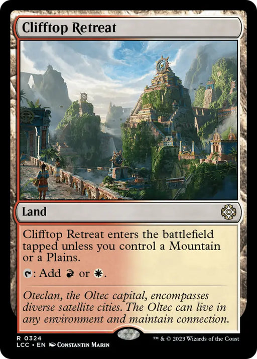 Clifftop Retreat [The Lost Caverns of Ixalan Commander] - MTG Single