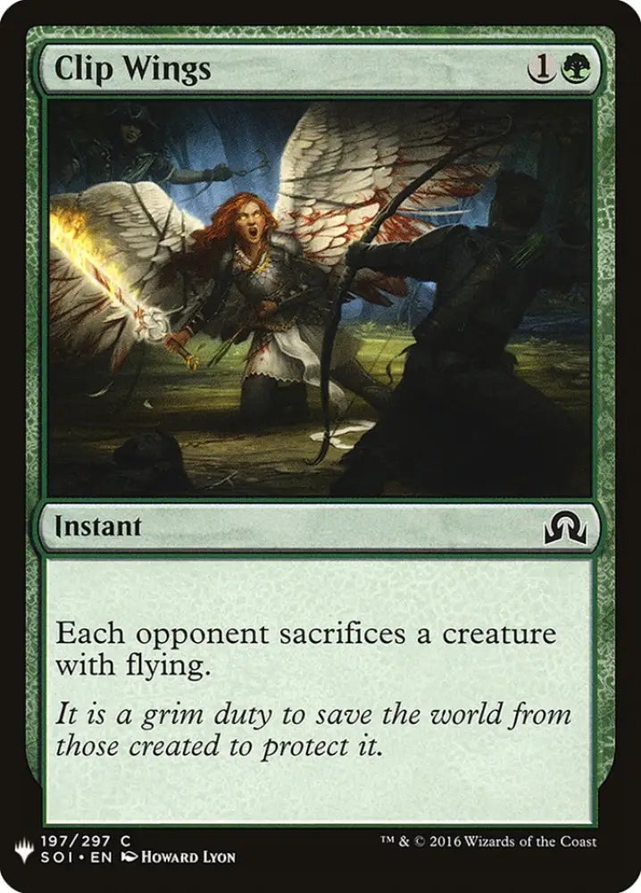 Clip Wings [Mystery Booster] - MTG Single