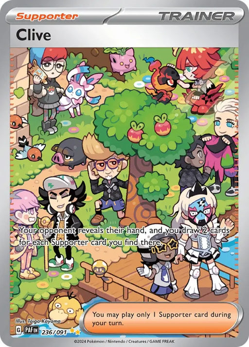 Clive (236/091) [Scarlet & Violet: Paldean Fates] - Pokemon Single