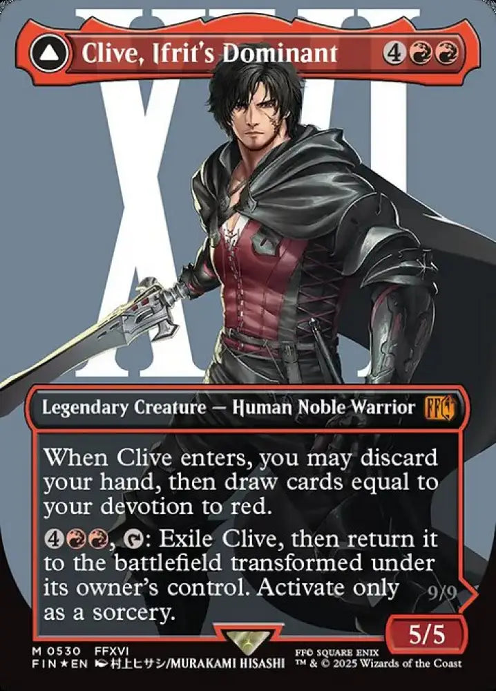Clive, Ifrit's Dominant // Ifrit, Warden of Inferno (530) [Final Fantasy]
