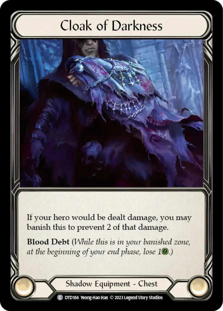 Cloak of Darkness [Dusk Till Dawn] - Flesh And Blood Single