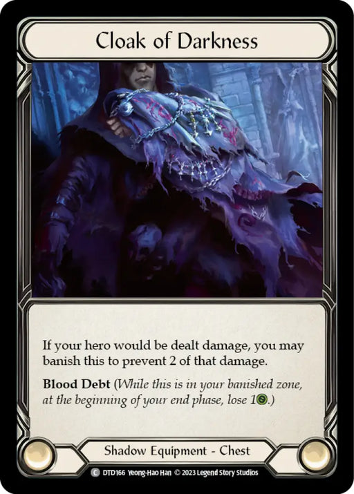 Cloak of Darkness [Dusk Till Dawn] - Flesh And Blood Single