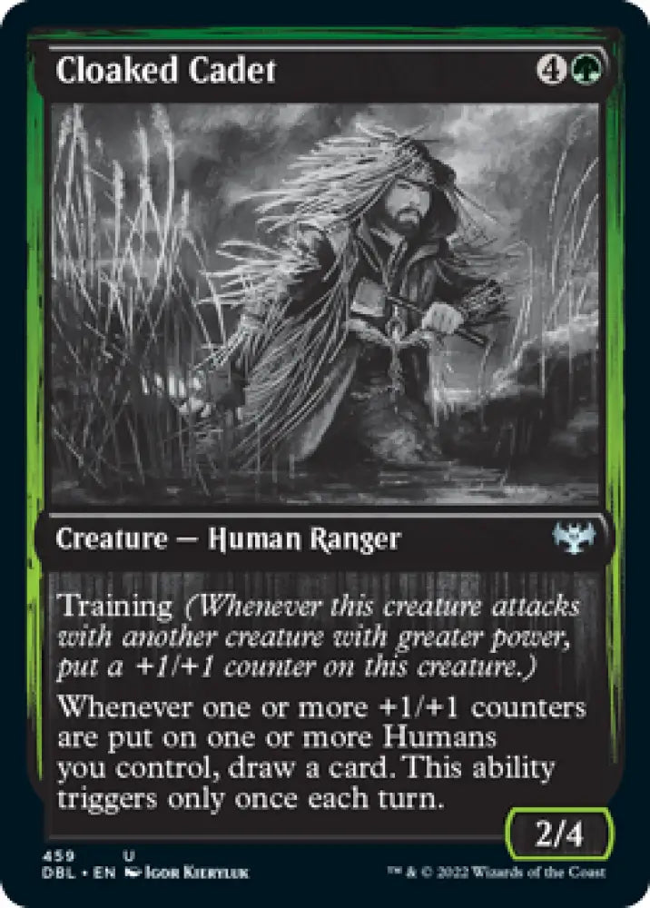 Cloaked Cadet [Innistrad: Double Feature] - MTG Single