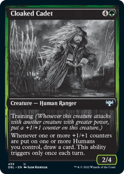 Cloaked Cadet [Innistrad: Double Feature] - MTG Single