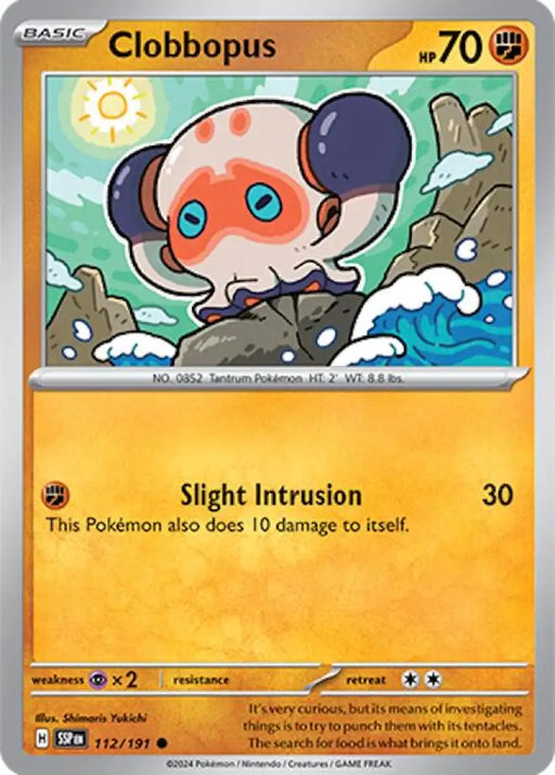 Clobbopus (112/191) [Scarlet & Violet: Surging Sparks] - Pokemon Single