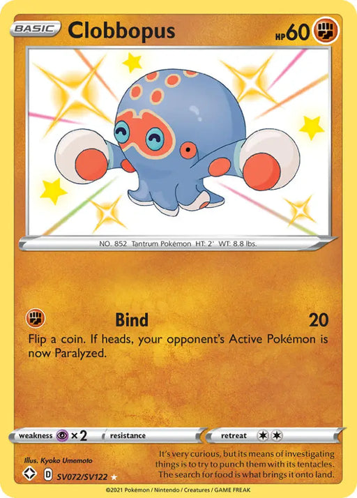 Clobbopus (SV072/SV122) [Sword & Shield: Shining Fates] - Pokemon Single
