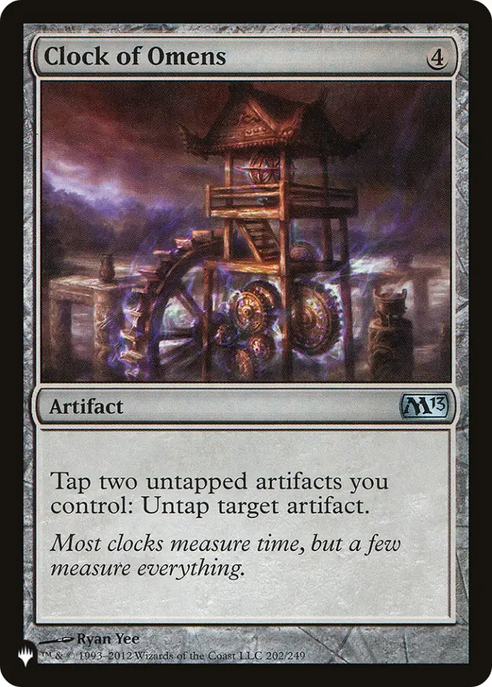 Clock of Omens [The List] - MTG Single
