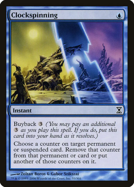 Clockspinning [Time Spiral] - MTG Single