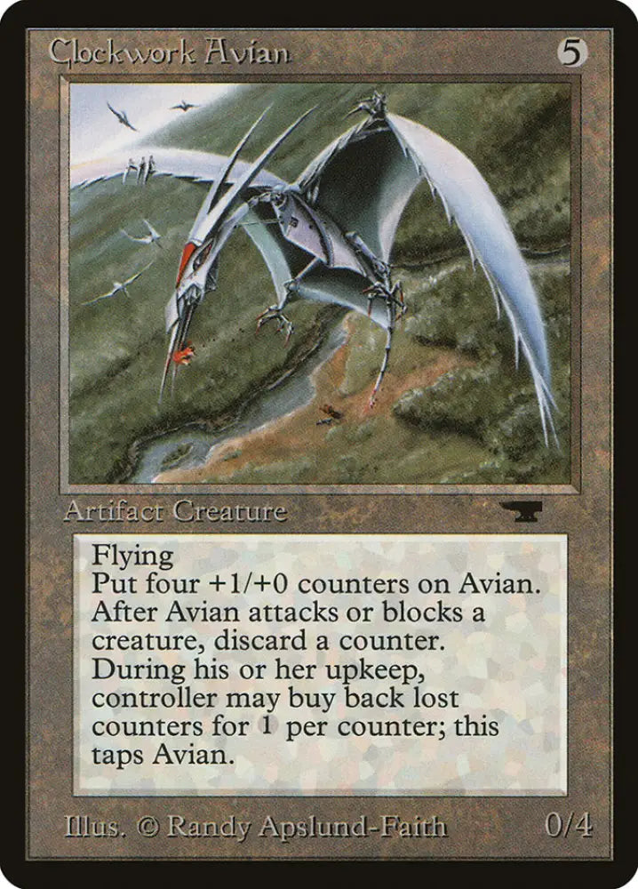 Clockwork Avian [Antiquities] - MTG Single