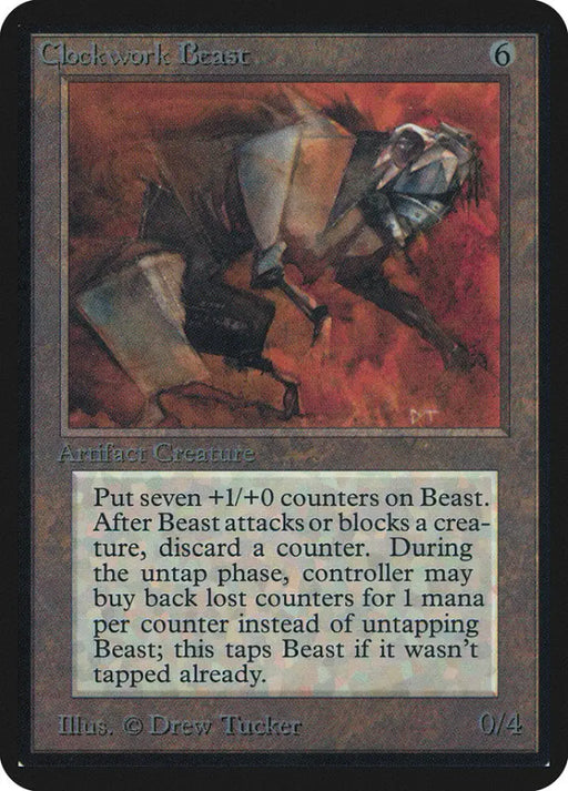 Clockwork Beast [Alpha Edition] - MTG Single