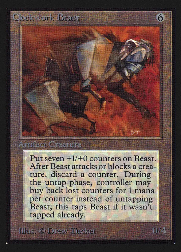 Clockwork Beast [Collectors’ Edition] - MTG Single