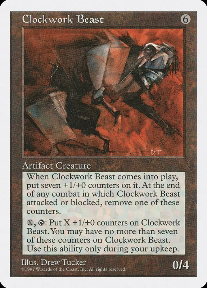 Clockwork Beast [Fifth Edition] - MTG Single