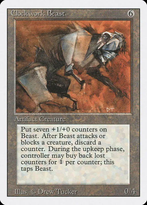 Clockwork Beast [Revised Edition] - MTG Single