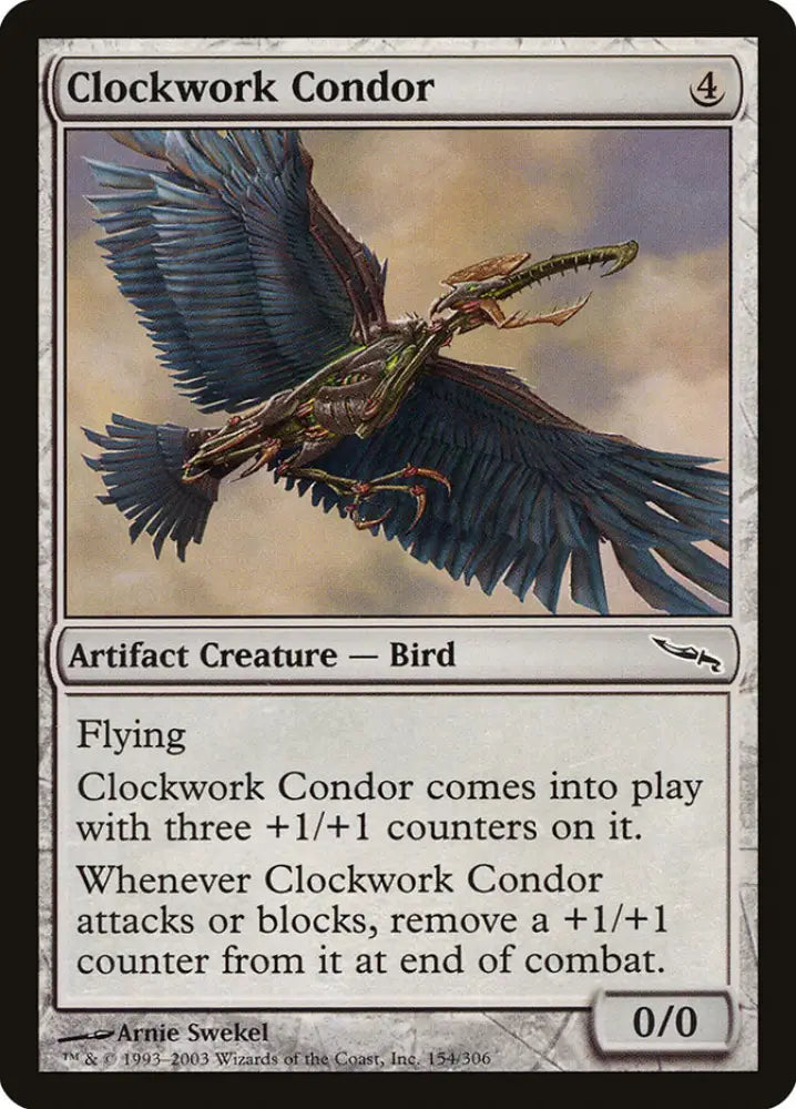 Clockwork Condor [Mirrodin] - MTG Single