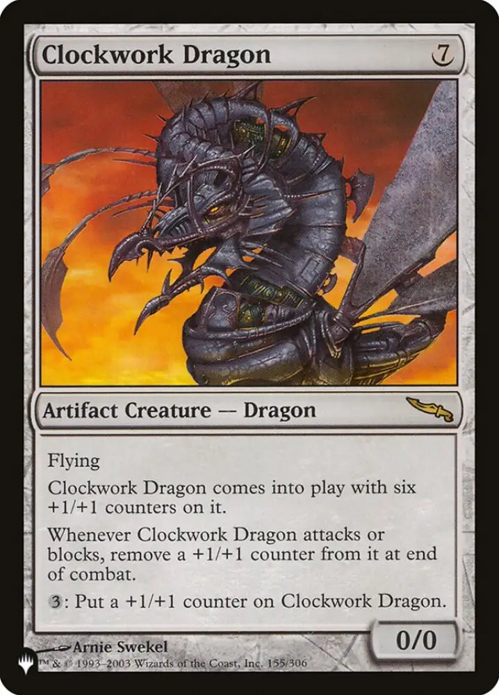 Clockwork Dragon [The List] - MTG Single