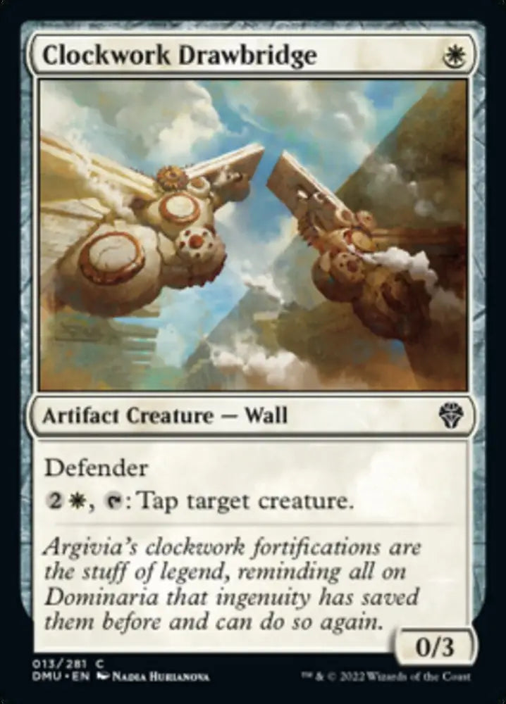Clockwork Drawbridge [Dominaria United] - MTG Single