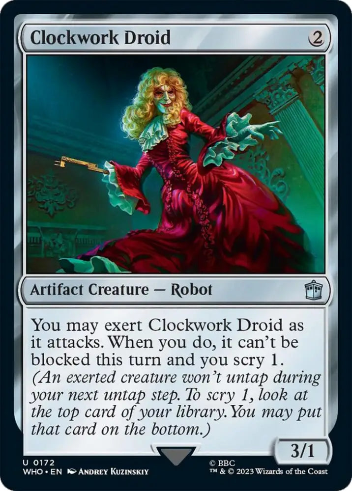 Clockwork Droid [Doctor Who] - MTG Single