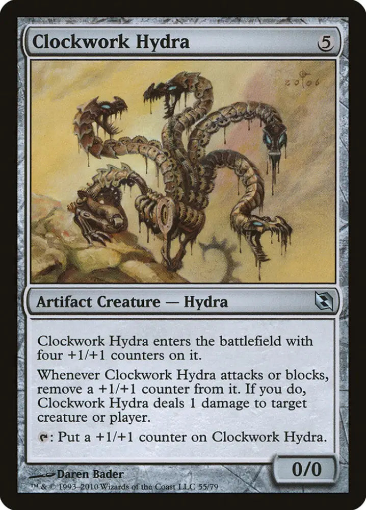 Clockwork Hydra [Duel Decks: Elspeth vs. Tezzeret] - MTG Single