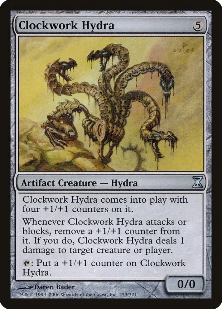 Clockwork Hydra [Time Spiral] - MTG Single