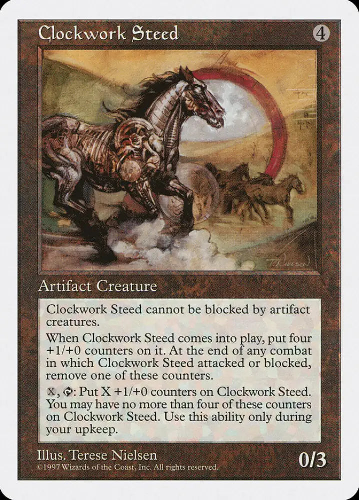 Clockwork Steed [Fifth Edition] - MTG Single