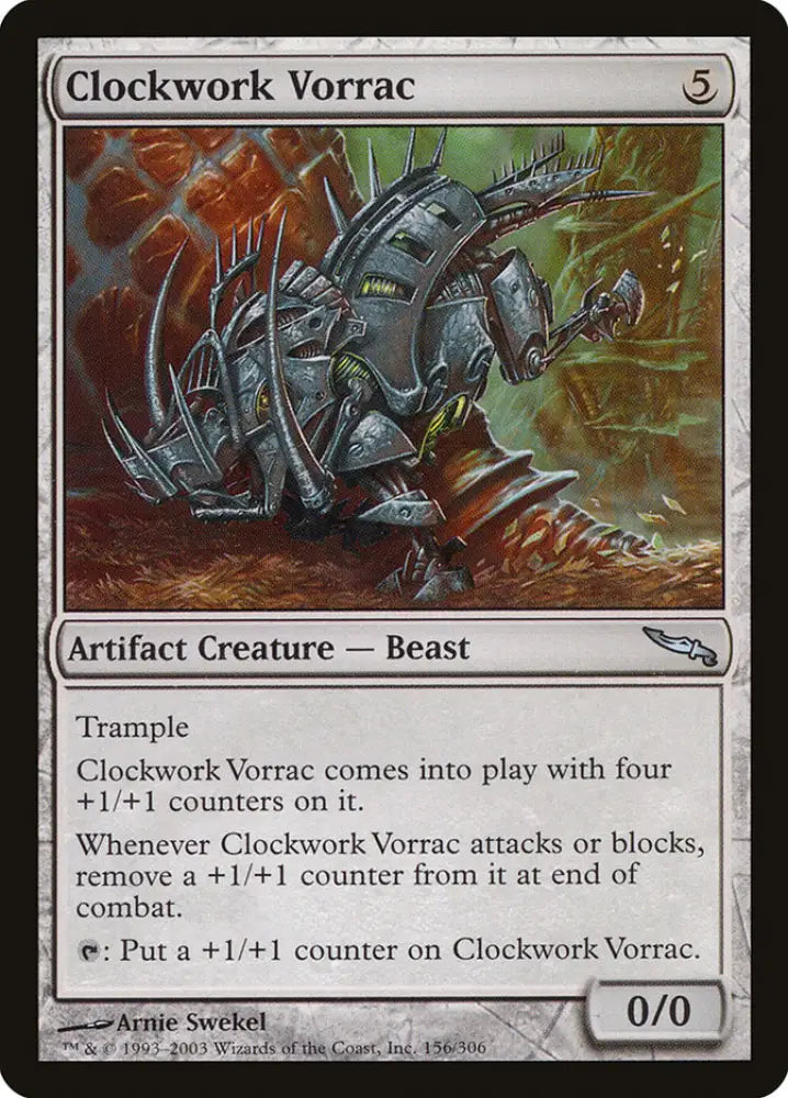 Clockwork Vorrac [Mirrodin] - MTG Single