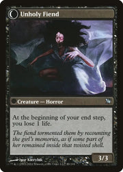 Cloistered Youth // Unholy Fiend [Innistrad] - MTG Single