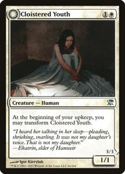 Cloistered Youth // Unholy Fiend [Innistrad] - MTG Single