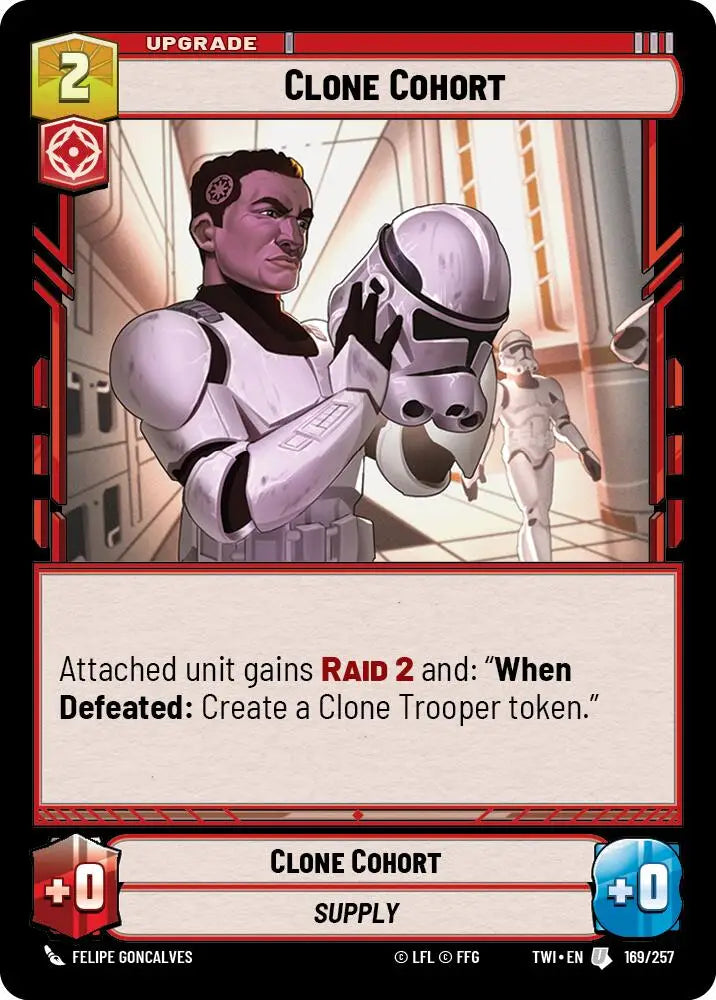 Clone Cohort (169/257) [Twilight of the Republic] - Star Wars: Unlimited Single