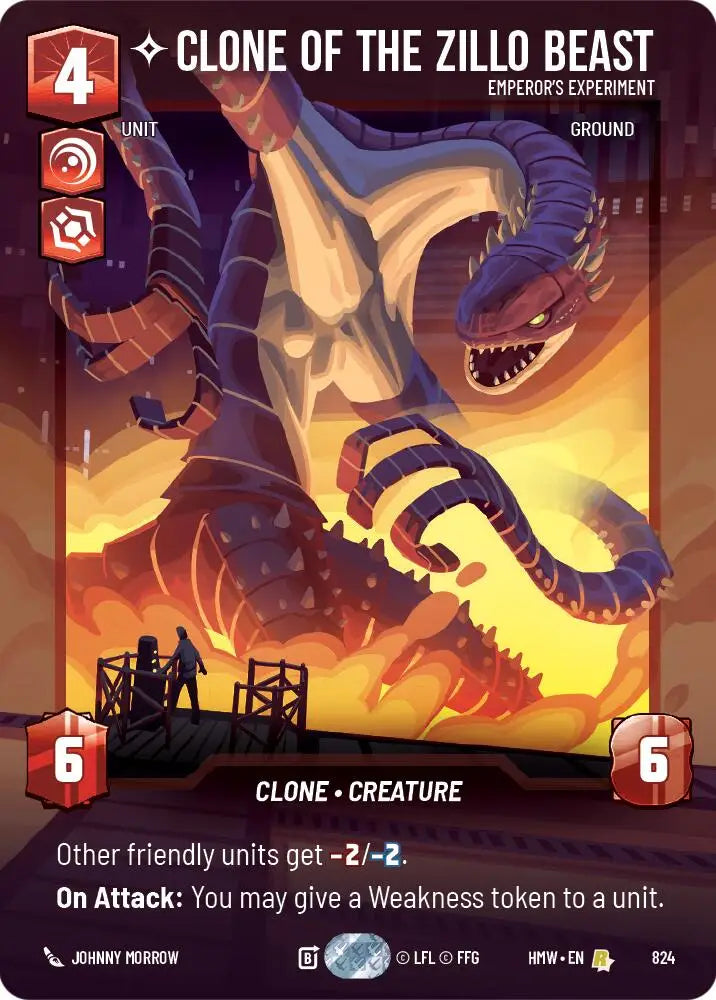 Clone of the Zillo Beast - Emperor's Experiment (Prestige) (824) [Homeworlds]