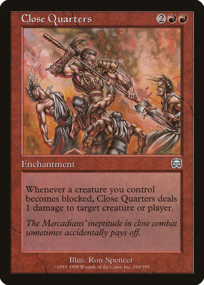 Close Quarters [Mercadian Masques] - MTG Single
