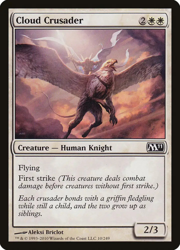Cloud Crusader [Magic 2011] - MTG Single